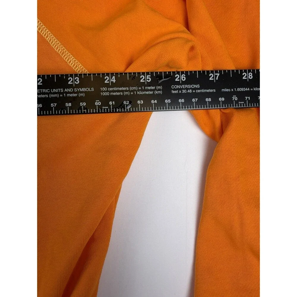 Disney Parks Orange Bird Long Sleeve Collared Sweatshirt Embroidered NWOT XL - Picture 8 of 9